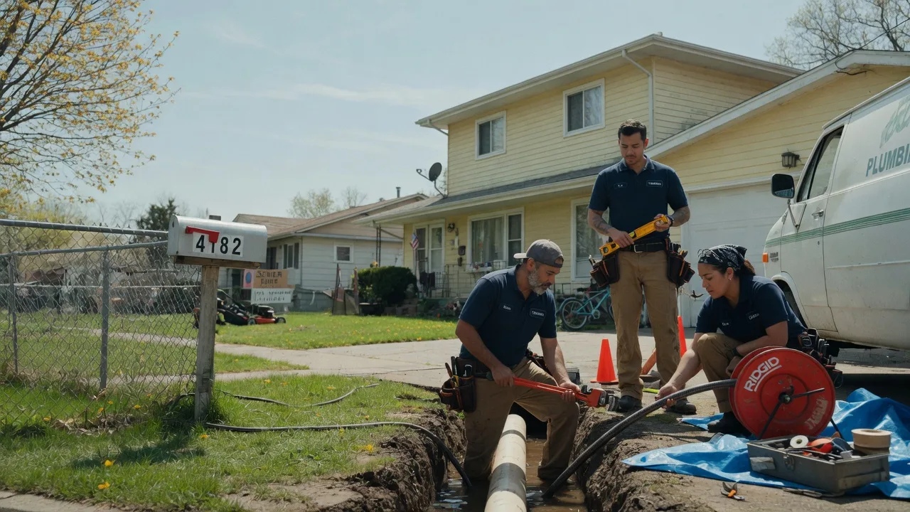 Gas Line Repair in Columbus City, IA near me